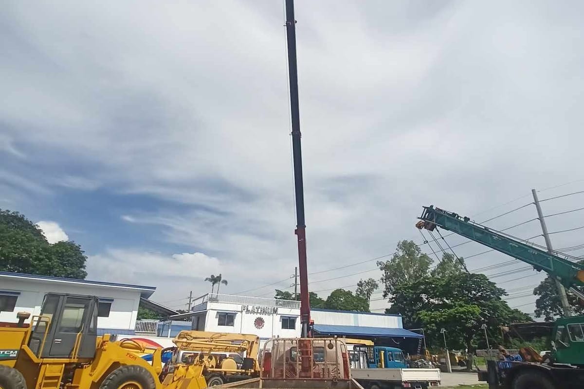 Isuzu Elf Dropside Truck W/ Crane 2019