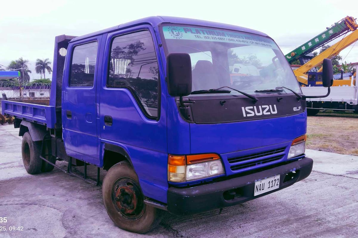 Isuzu Elf Double Cab Dump Truck 2006