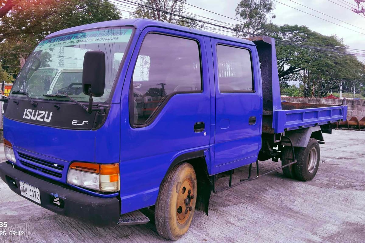 Isuzu Elf Double Cab Dump Truck 2006