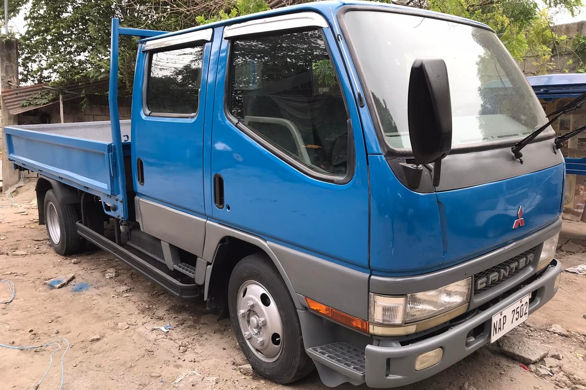 Mitsubishi Double Cab Dropside Truck 2017