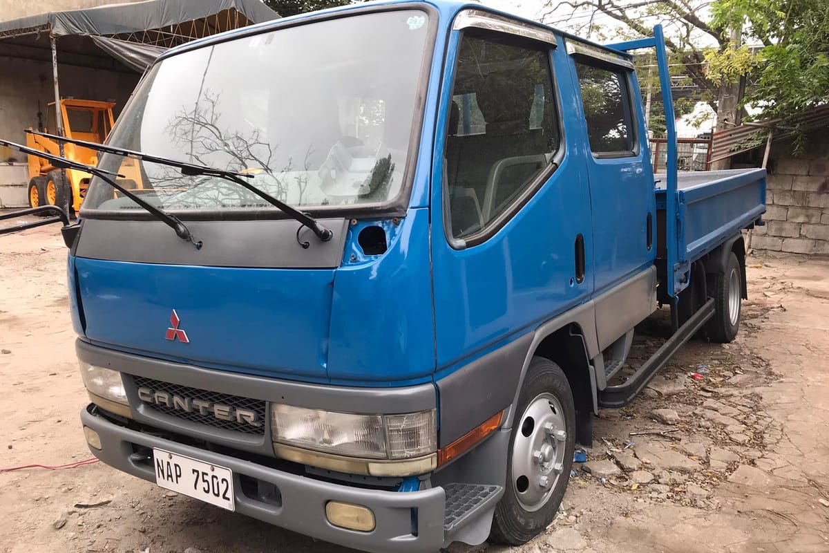 Mitsubishi Double Cab Dropside Truck 2017