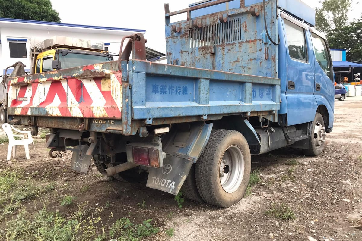 Toyota Dyna Toyo Ace Double Cab Minidump Truck 2006