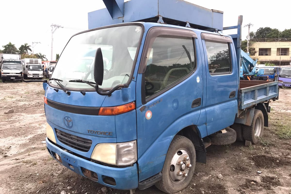 Toyota Dyna Toyo Ace Double Cab Minidump Truck 2006