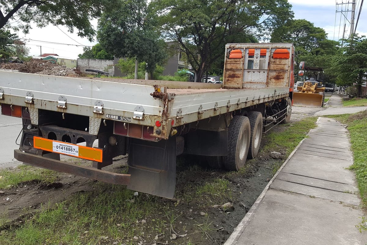 Fuso SG Dropside Truck 2018