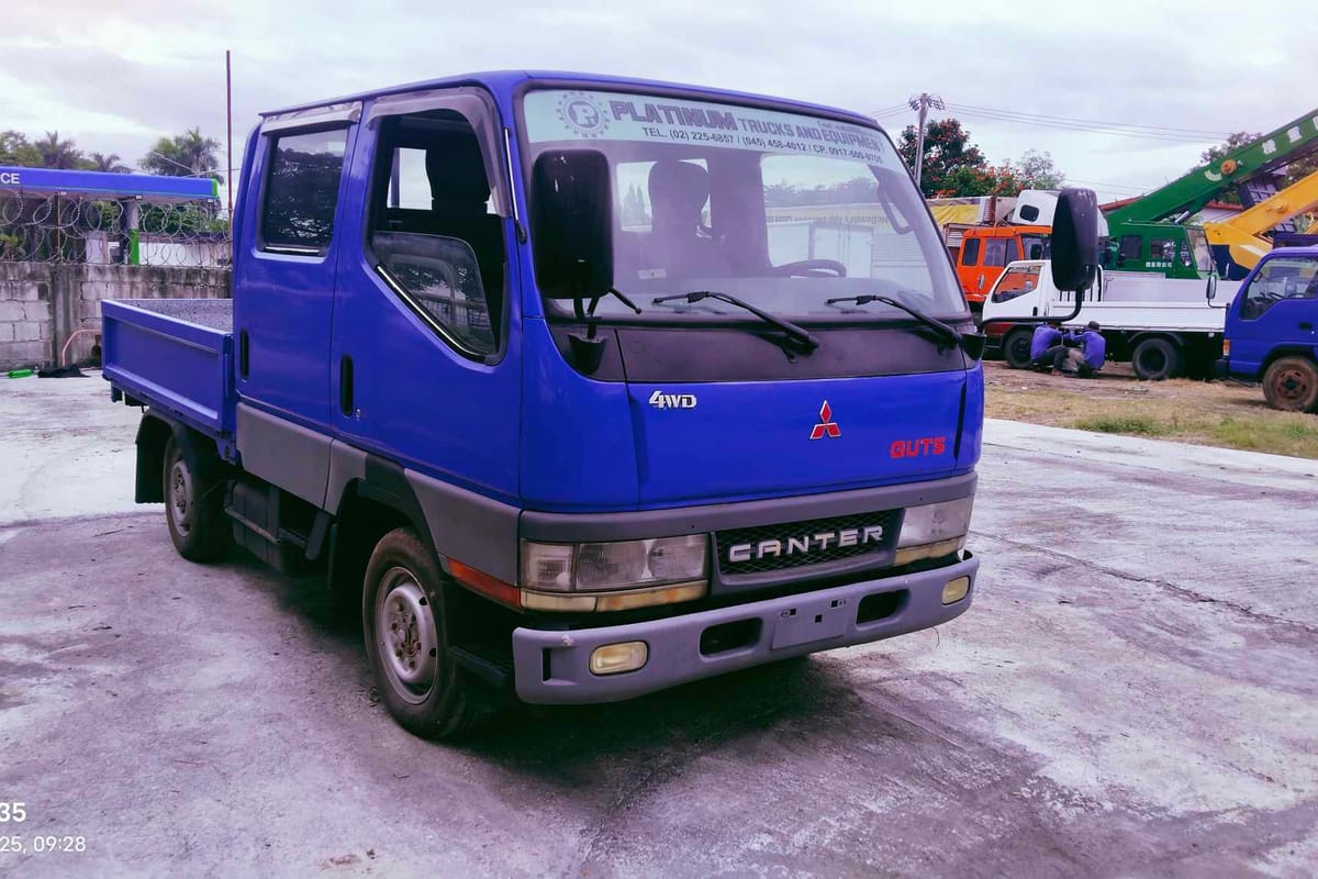 Mitsubishi Canter Dropside Double Cab Truck 2019