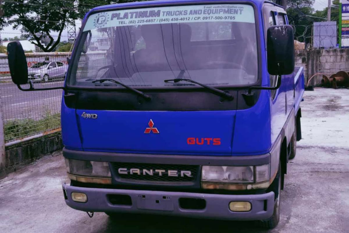 Mitsubishi Canter Dropside Double Cab Truck 2019