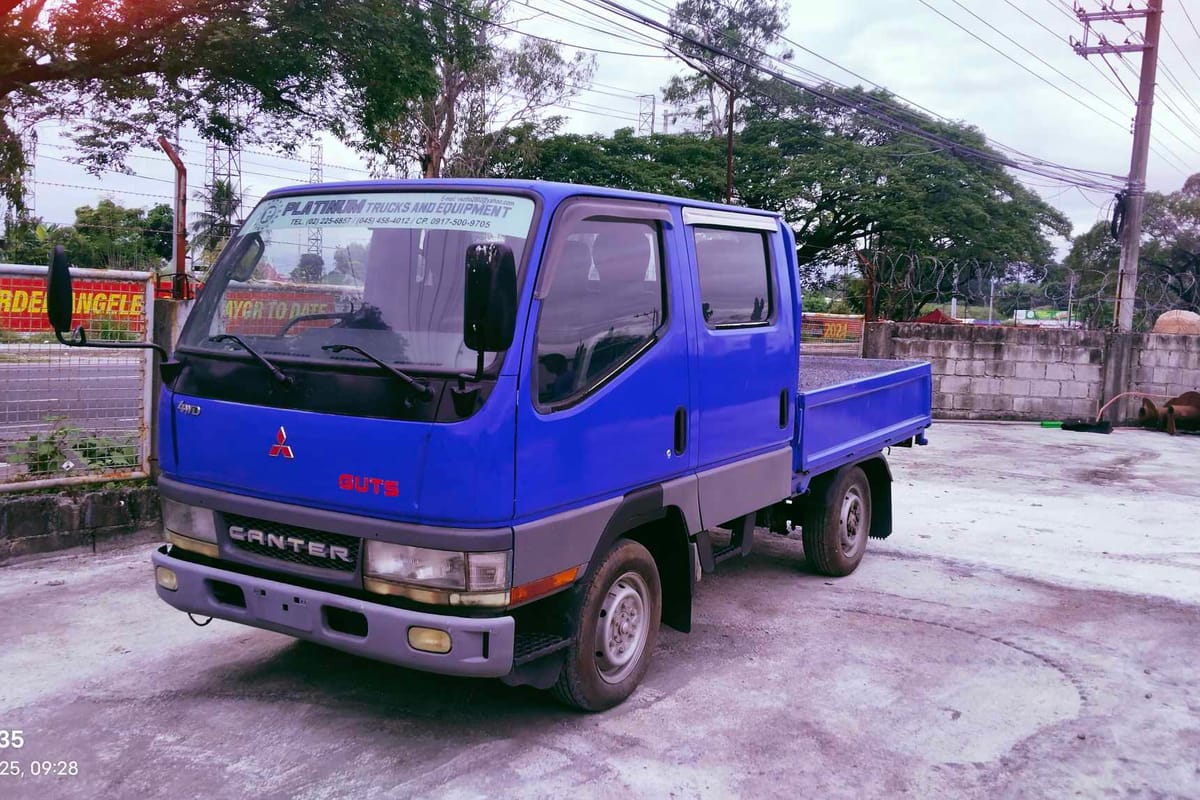 Mitsubishi Canter Dropside Double Cab Truck 2019