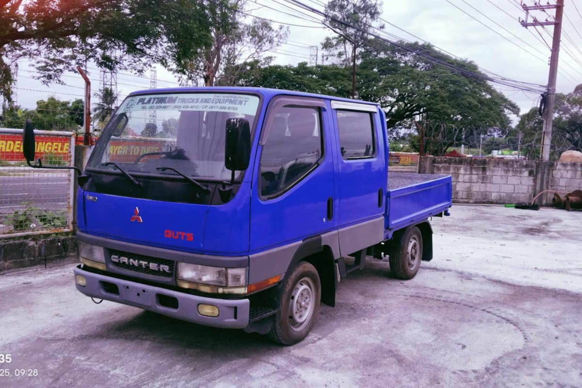 Mitsubishi Canter Dropside Double Cab Truck 2019